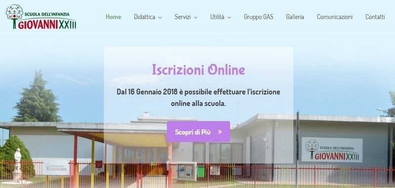 Sito della Scuola dell'Infanzia Giovanni XXIII Sito della Scuola dell'Infanzia Giovanni XXIII